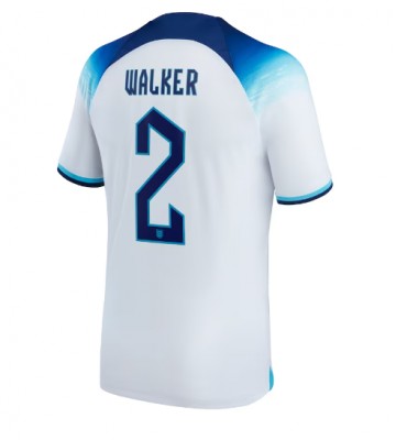 England Kyle Walker #2 Replika Hjemmebanetrøje VM 2022 Kortærmet